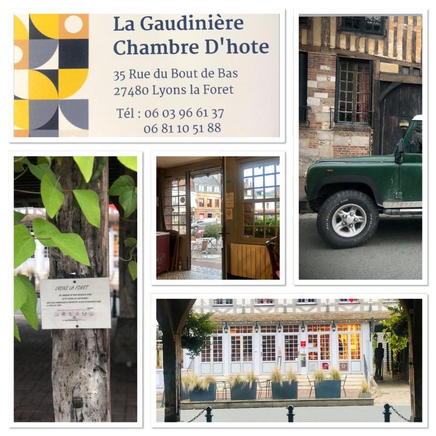 La Gaudiniere Bed & Breakfast ลียงส์-ลา-โฟเรต์ ภายนอก รูปภาพ